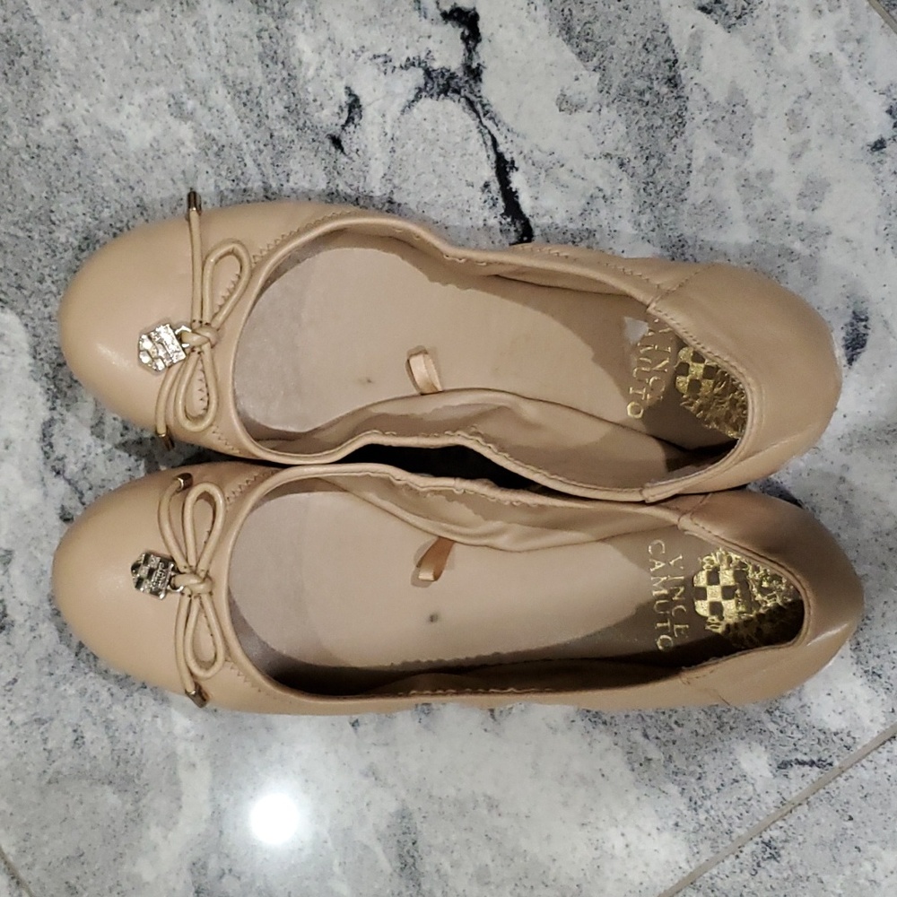 Vince Camuto Nude Flats